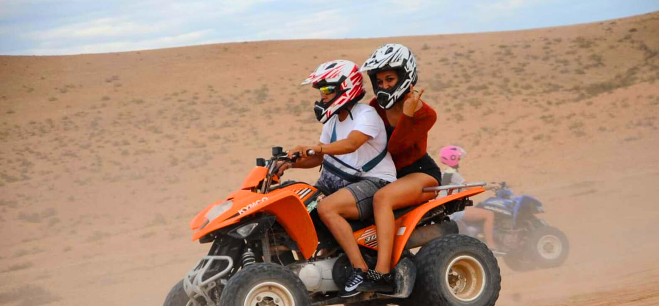 Marrakech: Agafay Desert Quad Biking Tour with Dinner & Show